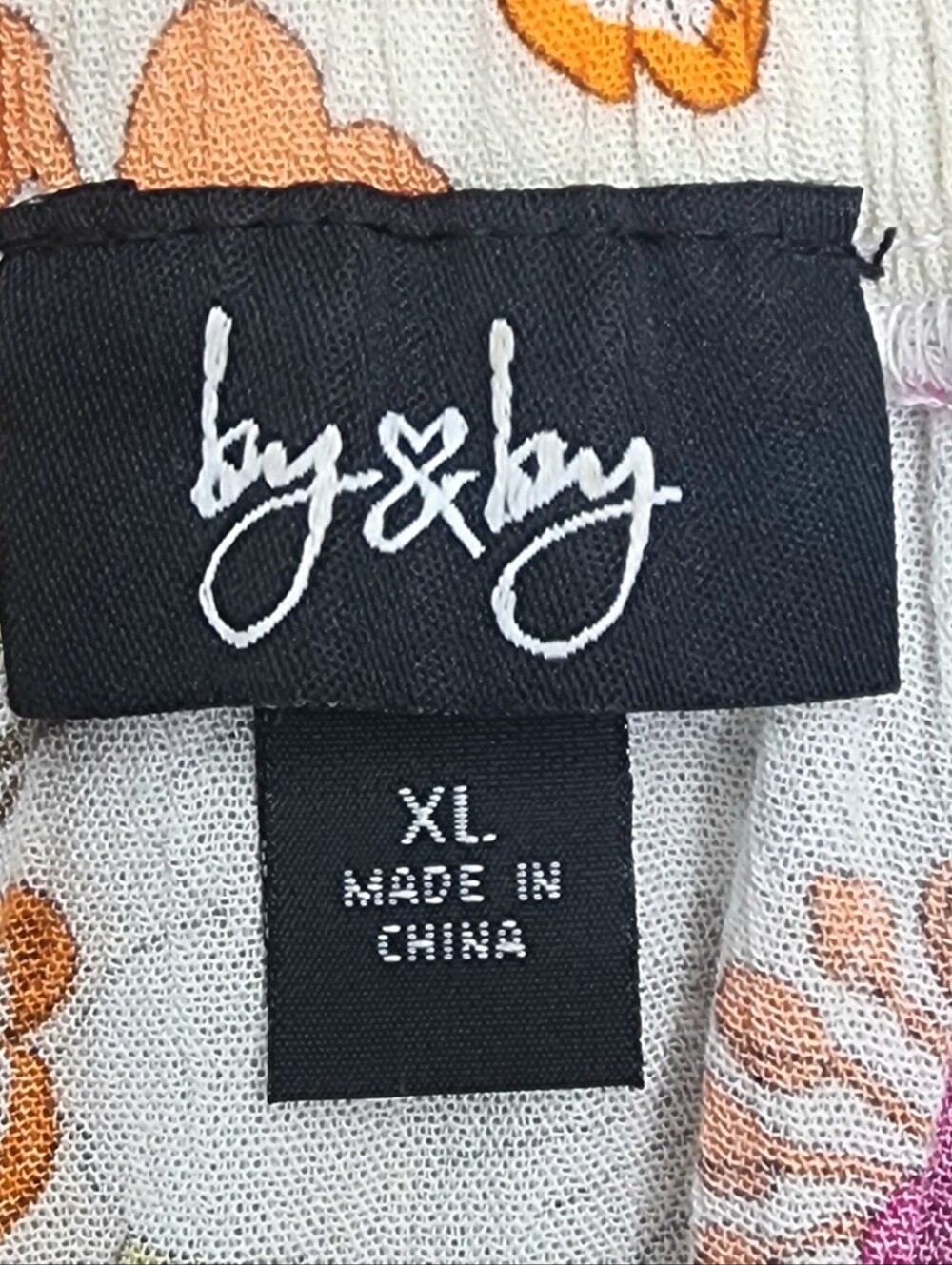 Women’s XL Boho Floral Off Shoulder Blouse Whimsical Coquette Puff Sleeve Top - Picture 3 of 9